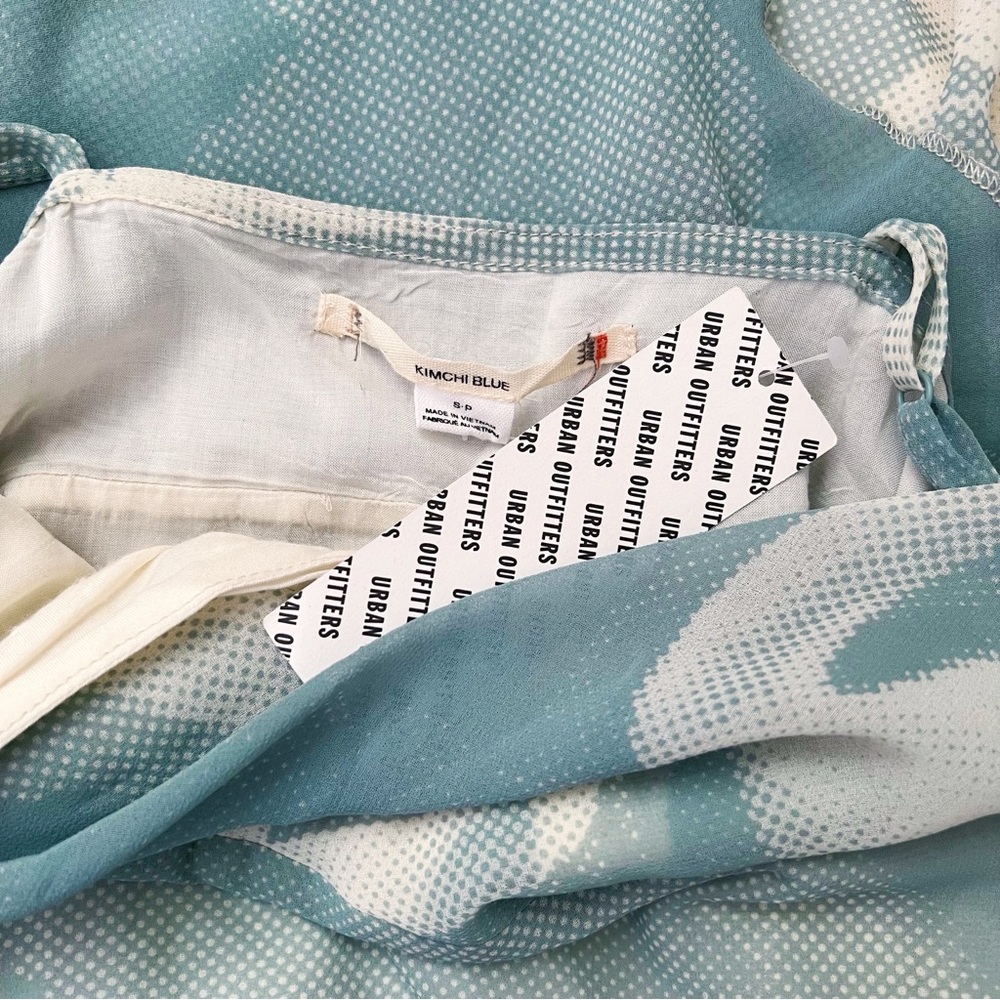 SOLD - Urban Outfitters Kimchi Blue Chiffon Asymmetrical Mini Dress - Picture 6 of 6